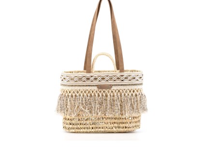 Shopper nudos SANTORINI Beige